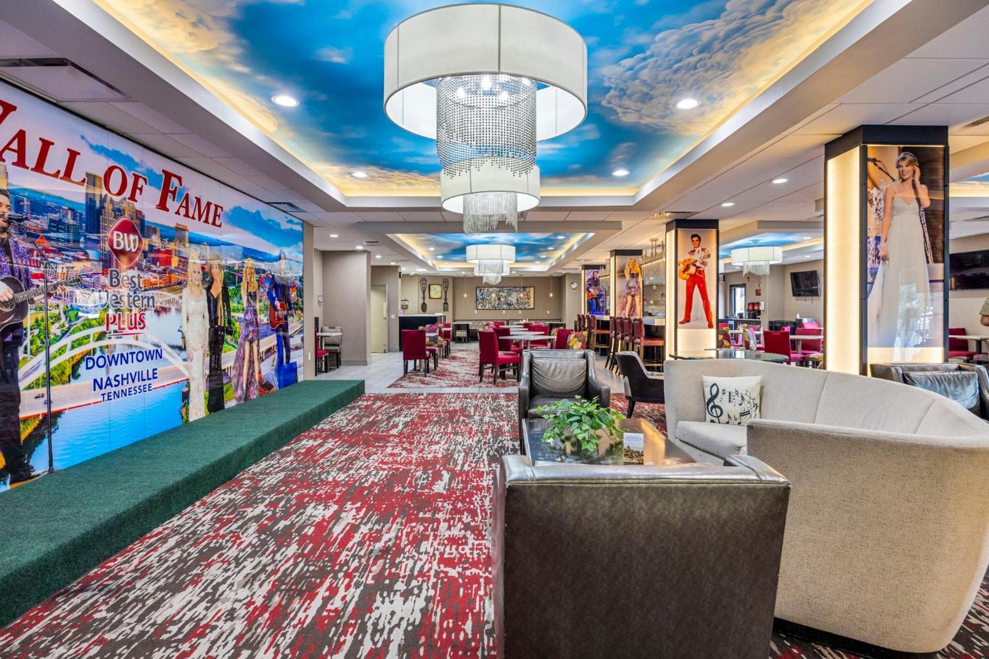 Best Western Downtown Plus Music Row Нэшвилл Экстерьер фото